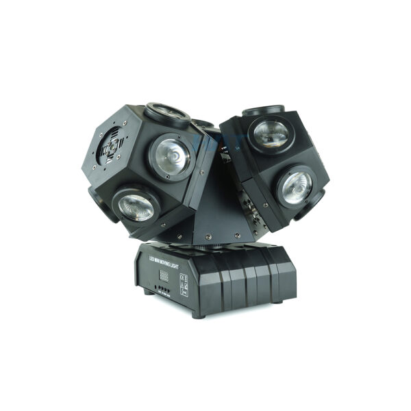 Three arm shaking with laser