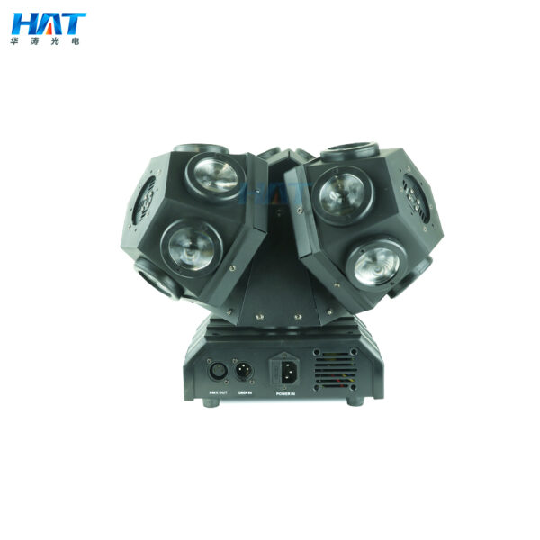 Three arm shaking with laser