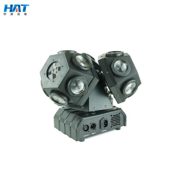 Three arm shaking with laser