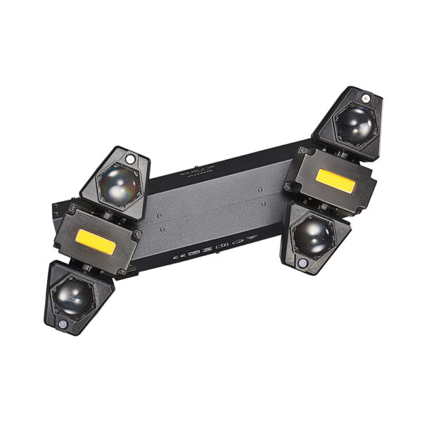 Twin four-arm helicopter