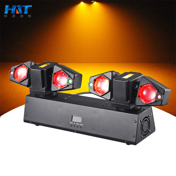 Twin four-arm helicopter